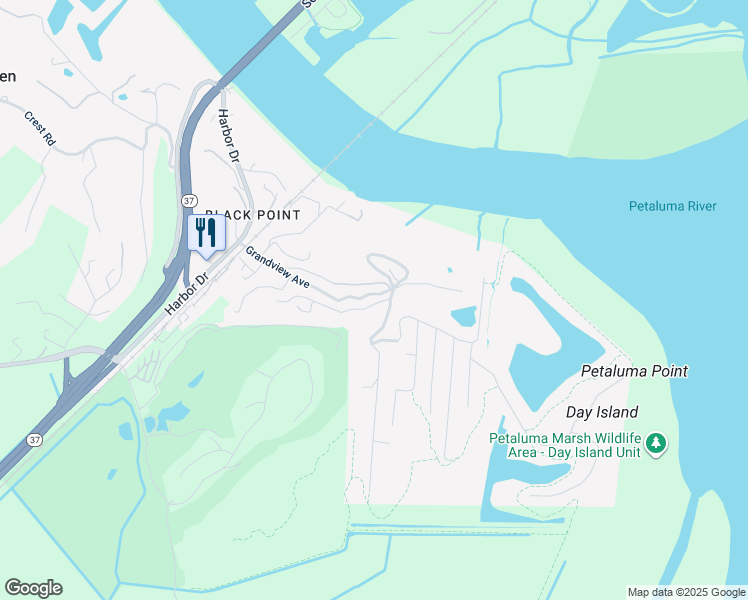 map of restaurants, bars, coffee shops, grocery stores, and more near 28 Manzanita Avenue in Novato