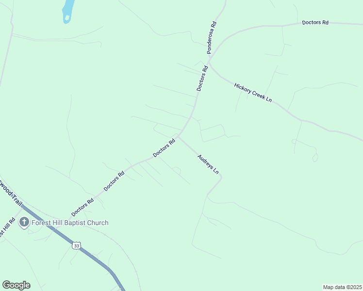 map of restaurants, bars, coffee shops, grocery stores, and more near 710 Doctors Rd in Louisa