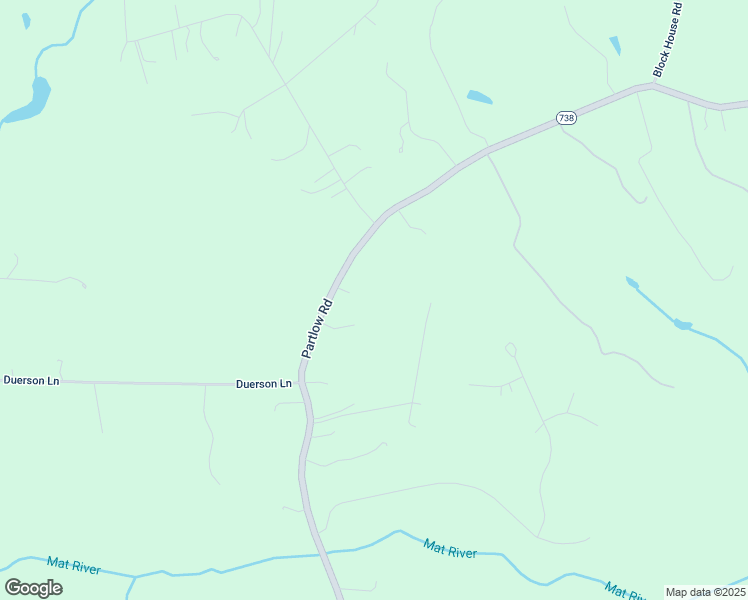 map of restaurants, bars, coffee shops, grocery stores, and more near 5331 Partlow Road in Partlow