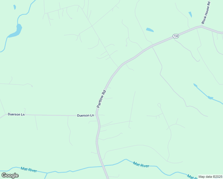 map of restaurants, bars, coffee shops, grocery stores, and more near 5331 Partlow Road in Partlow