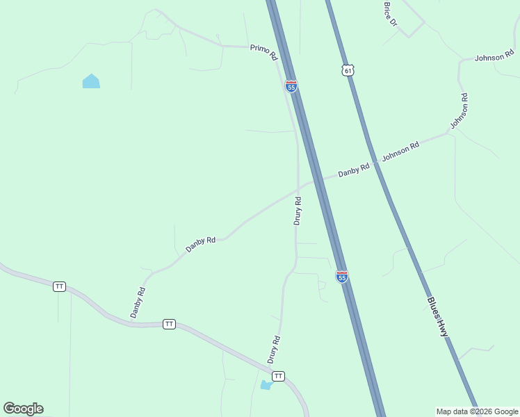 map of restaurants, bars, coffee shops, grocery stores, and more near 1105 Danby Road in Festus