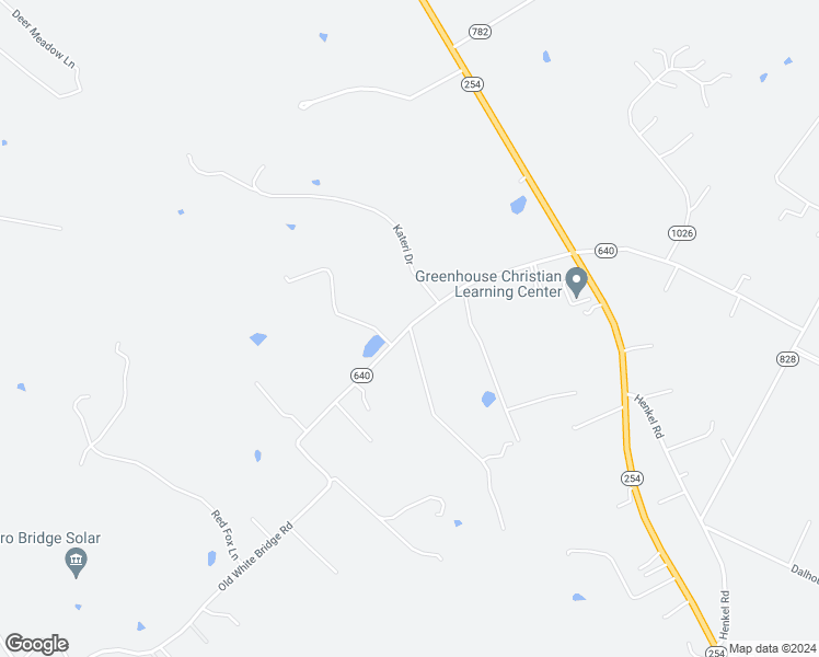 map of restaurants, bars, coffee shops, grocery stores, and more near 997 Old White Bridge Road in Waynesboro