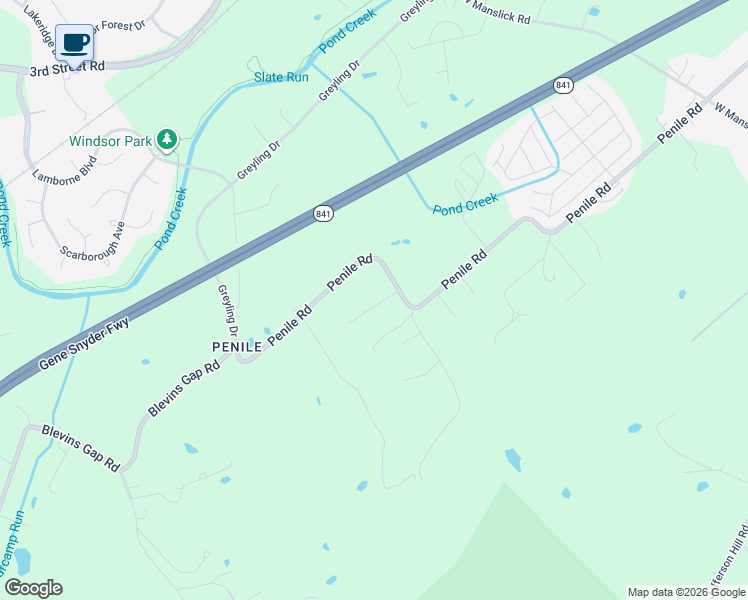 map of restaurants, bars, coffee shops, grocery stores, and more near 1809 Cummings Road in Louisville