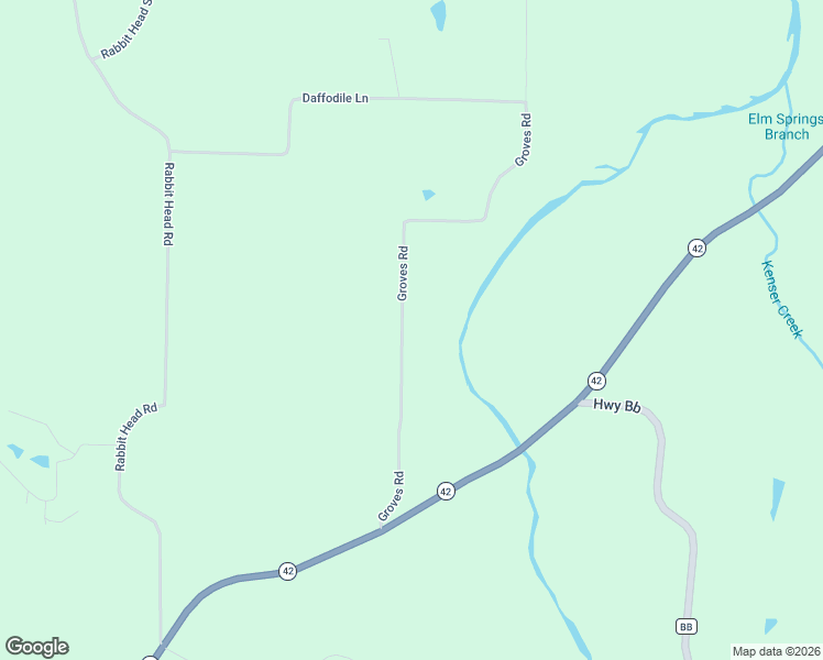 map of restaurants, bars, coffee shops, grocery stores, and more near 51 Groves Road in Iberia