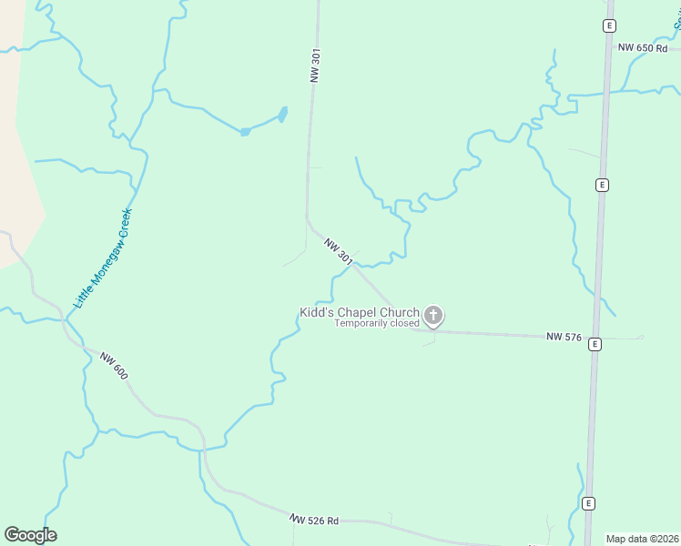 map of restaurants, bars, coffee shops, grocery stores, and more near 2885 Northwest 576 in Lowry City