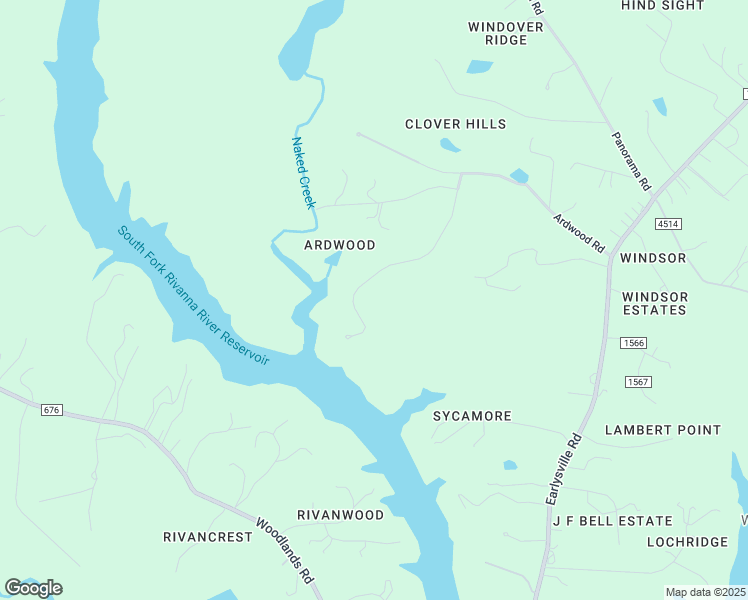 map of restaurants, bars, coffee shops, grocery stores, and more near 325 Forest Ridge Road in Earlysville