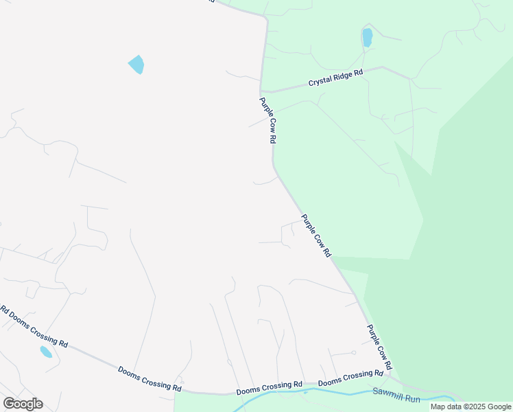 map of restaurants, bars, coffee shops, grocery stores, and more near 541 Purple Cow Road in Waynesboro