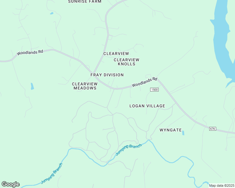 map of restaurants, bars, coffee shops, grocery stores, and more near 733 Woodlands Road in Charlottesville