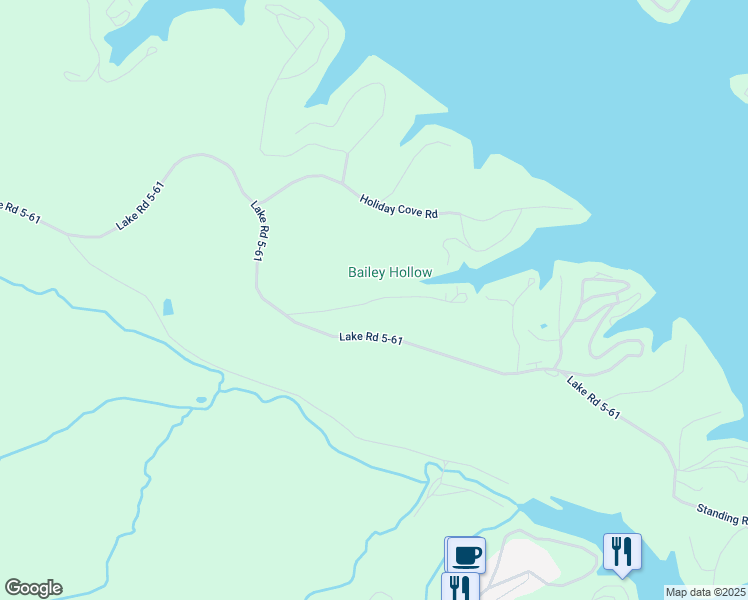 map of restaurants, bars, coffee shops, grocery stores, and more near 5-61M in Camdenton