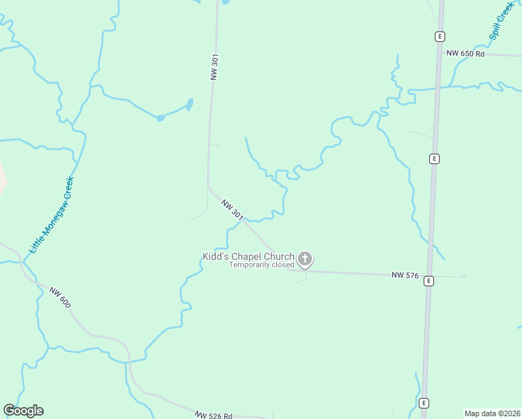 map of restaurants, bars, coffee shops, grocery stores, and more near 2885 Northwest 576 in Lowry City