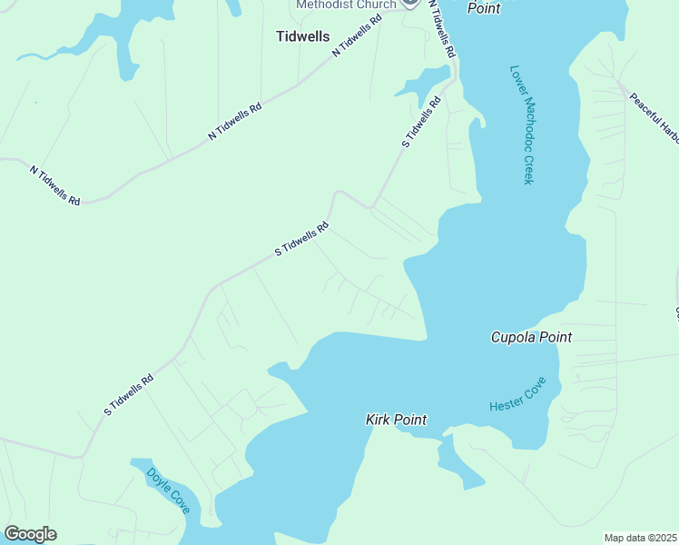 map of restaurants, bars, coffee shops, grocery stores, and more near 142 Cherry Orchard Lane in Montross