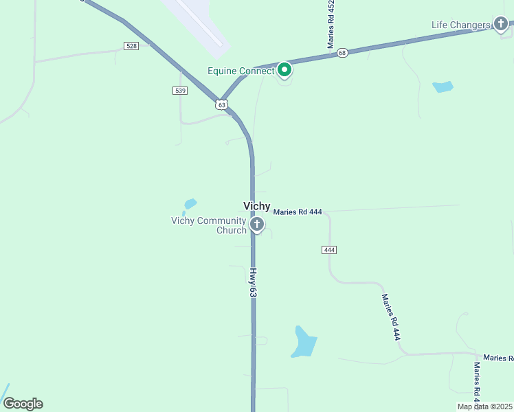 map of restaurants, bars, coffee shops, grocery stores, and more near in Vichy