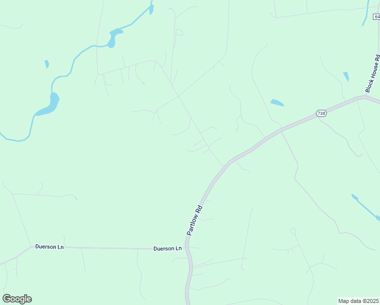 map of restaurants, bars, coffee shops, grocery stores, and more near 105 Oak Crest Drive in Partlow