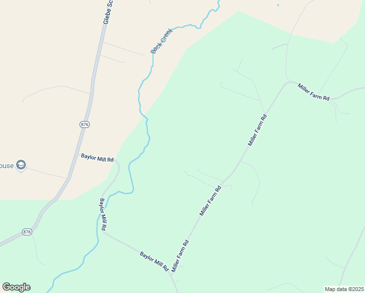 map of restaurants, bars, coffee shops, grocery stores, and more near 1163 Miller Farm Road in Staunton