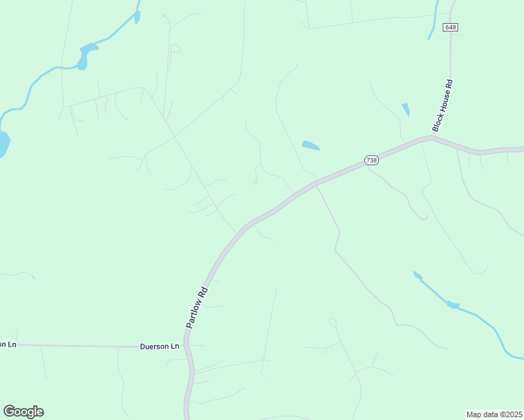 map of restaurants, bars, coffee shops, grocery stores, and more near 5516 Partlow Road in Partlow