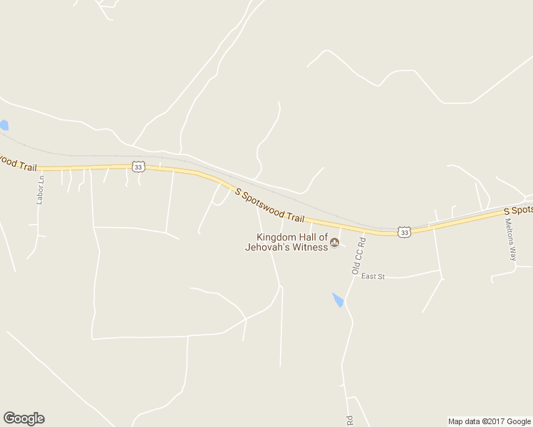 map of restaurants, bars, coffee shops, grocery stores, and more near 6461 South Spotswood Trail in Gordonsville