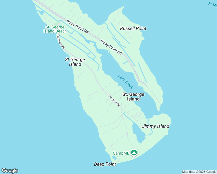 map of restaurants, bars, coffee shops, grocery stores, and more near 16174 Thomas Road in Piney Point