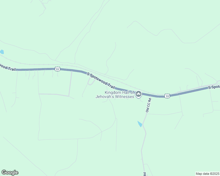 map of restaurants, bars, coffee shops, grocery stores, and more near 6461 South Spotswood Trail in Gordonsville