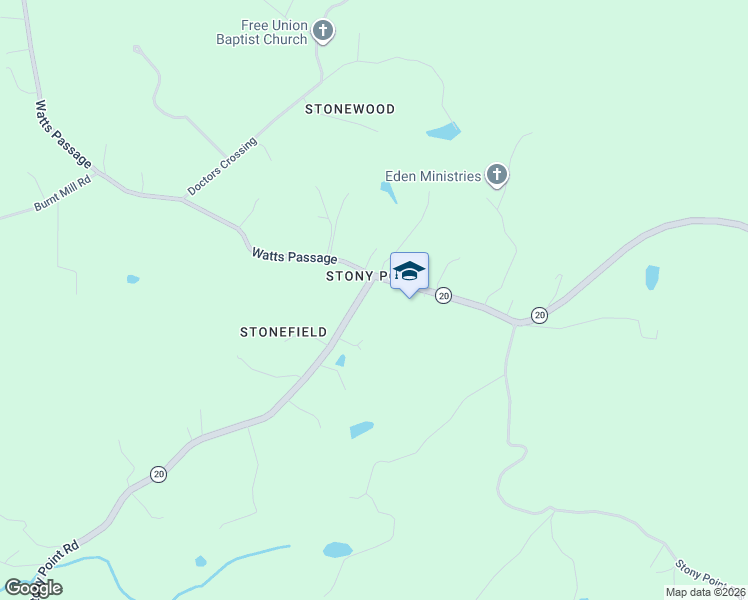 map of restaurants, bars, coffee shops, grocery stores, and more near 3857-3867 Stony Point Rd in Charlottesville