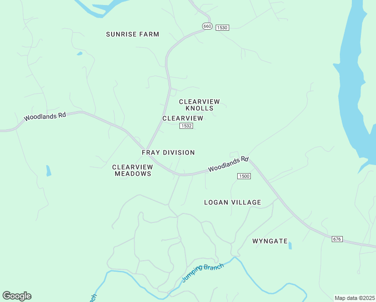 map of restaurants, bars, coffee shops, grocery stores, and more near 728 Woodlands Road in Charlottesville