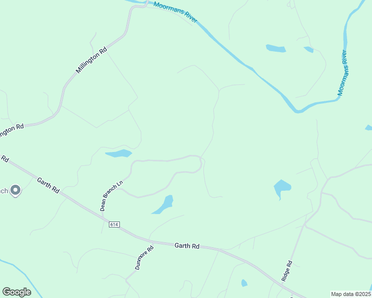 map of restaurants, bars, coffee shops, grocery stores, and more near 3530 Garth Road in Charlottesville
