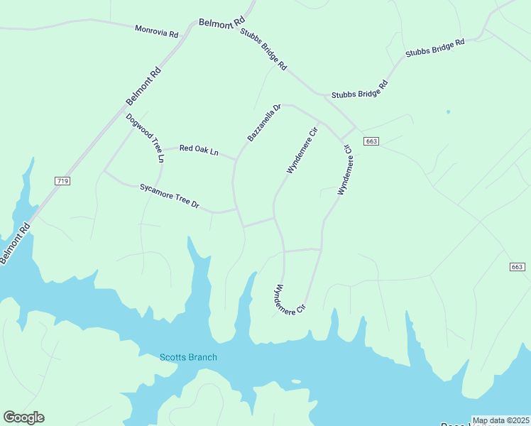 map of restaurants, bars, coffee shops, grocery stores, and more near 5225 Wyndemere Cir in Mineral
