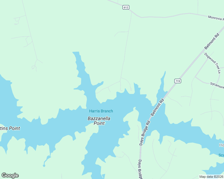 map of restaurants, bars, coffee shops, grocery stores, and more near 5719 Private Drive in Mineral