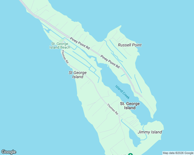 map of restaurants, bars, coffee shops, grocery stores, and more near 16252 Thomas Road in Piney Point
