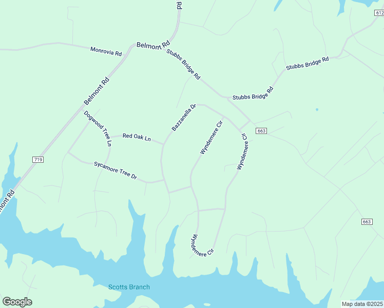 map of restaurants, bars, coffee shops, grocery stores, and more near 5217 Wyndemere Cir in Mineral