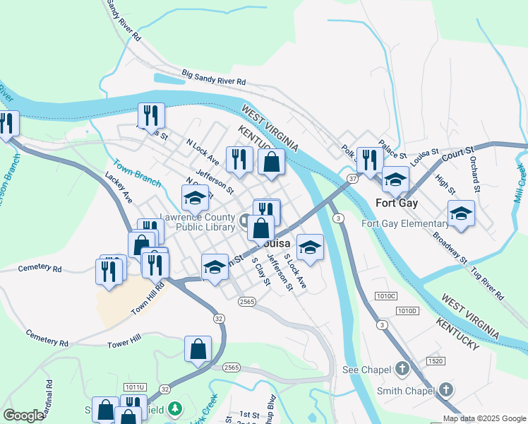 201 East Main Street, Louisa KY Walk Score