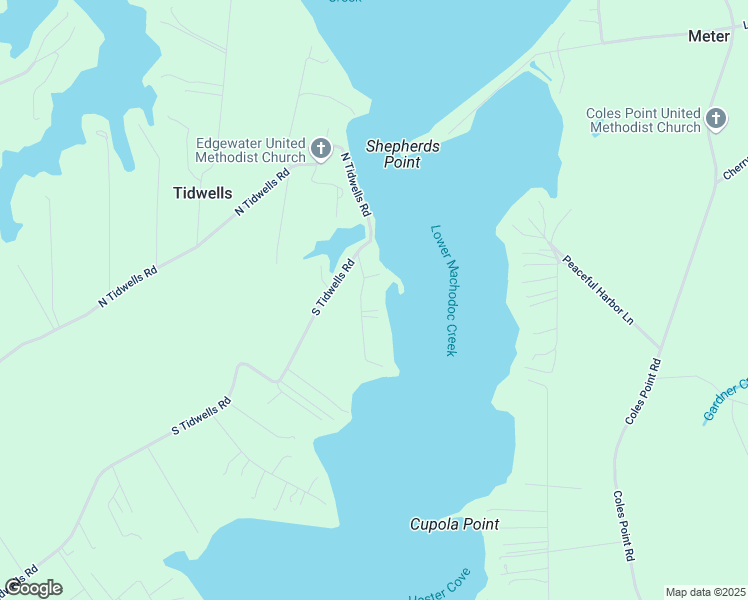 map of restaurants, bars, coffee shops, grocery stores, and more near 123 Saint James Lane in Montross