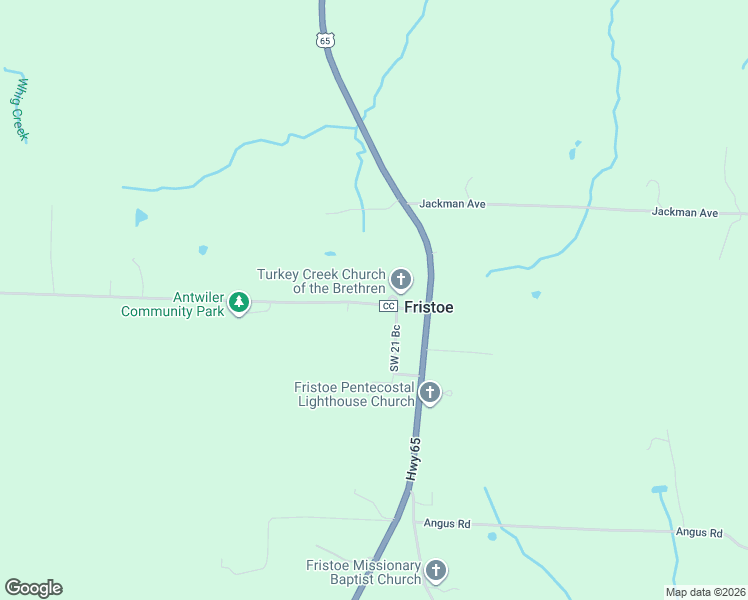 map of restaurants, bars, coffee shops, grocery stores, and more near 23169 Trail Road in Warsaw