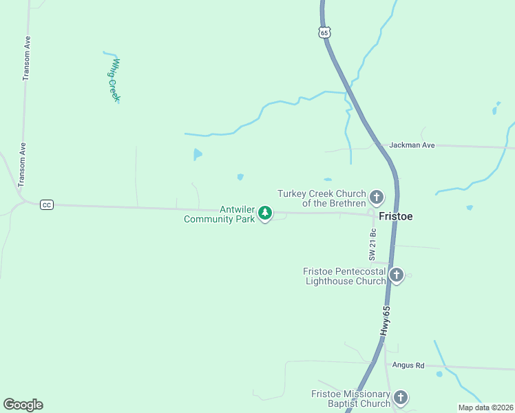 map of restaurants, bars, coffee shops, grocery stores, and more near 22859 Trail Road in Warsaw