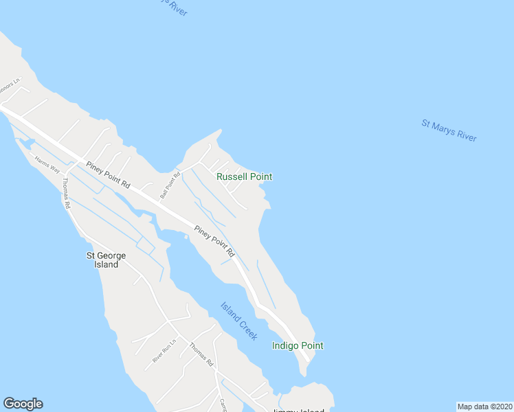 map of restaurants, bars, coffee shops, grocery stores, and more near 16363 Ball Point Road in Piney Point