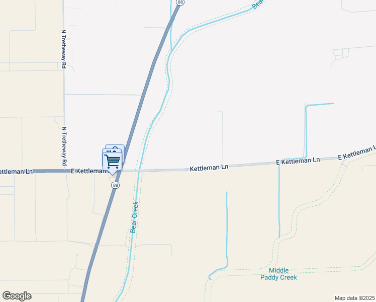 map of restaurants, bars, coffee shops, grocery stores, and more near 11901 East Kettleman Lane in Lodi