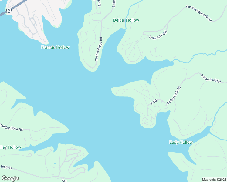 map of restaurants, bars, coffee shops, grocery stores, and more near 209 Indian Park Lane in Sunrise Beach