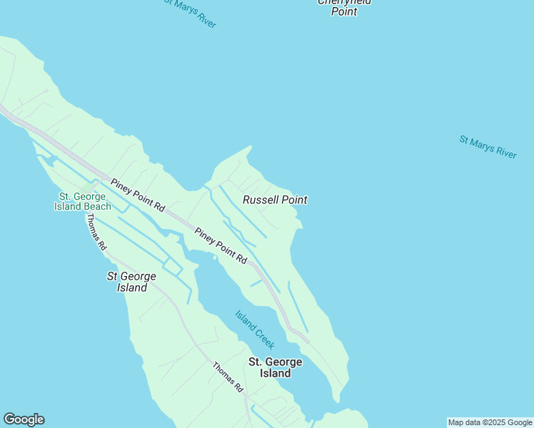 map of restaurants, bars, coffee shops, grocery stores, and more near 16392 Ball Point Road in Piney Point