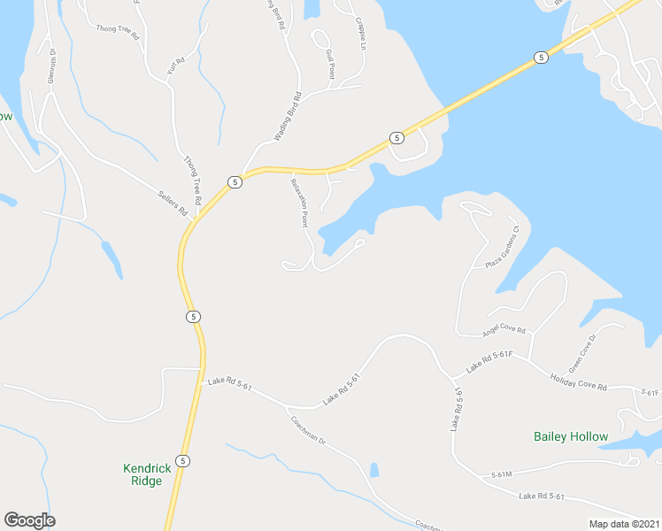 map of restaurants, bars, coffee shops, grocery stores, and more near 372 Relaxation Point in Camdenton