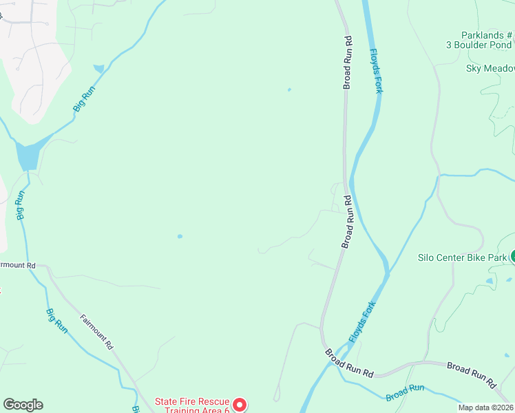 map of restaurants, bars, coffee shops, grocery stores, and more near 8604 Broad Run Road in Louisville