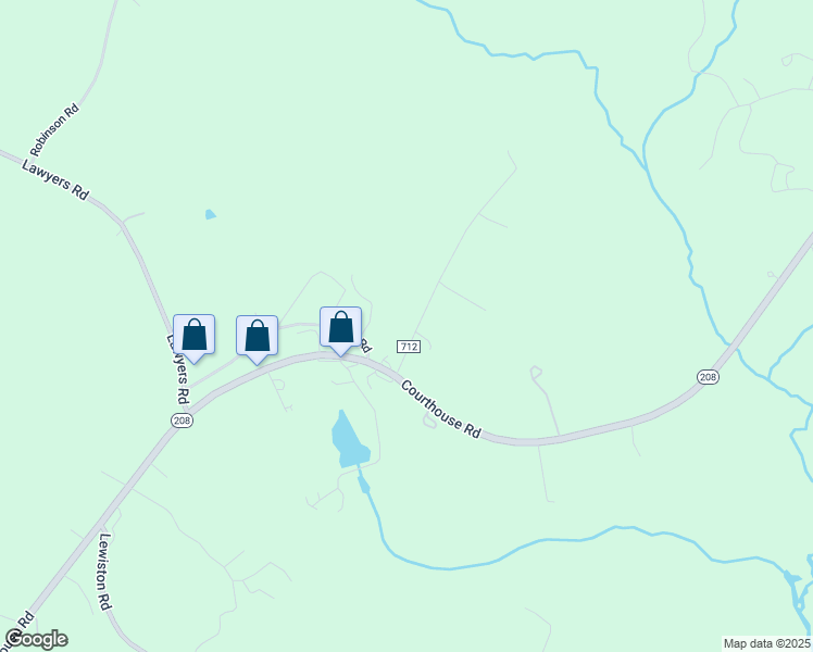 map of restaurants, bars, coffee shops, grocery stores, and more near 5816 Bradley Lane in Spotsylvania Courthouse
