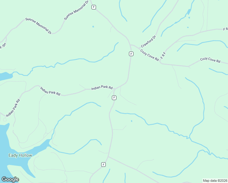 map of restaurants, bars, coffee shops, grocery stores, and more near State Highway F in Sunrise Beach