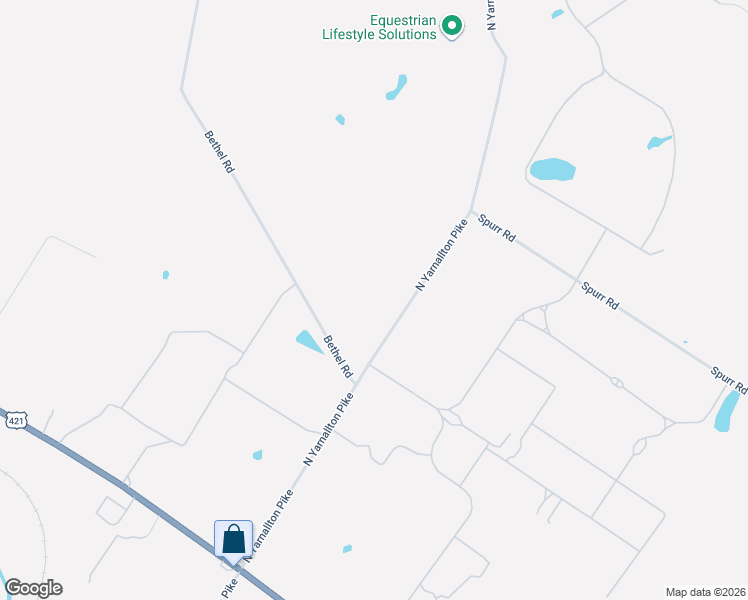 map of restaurants, bars, coffee shops, grocery stores, and more near 751 North Yarnallton Pike in Lexington