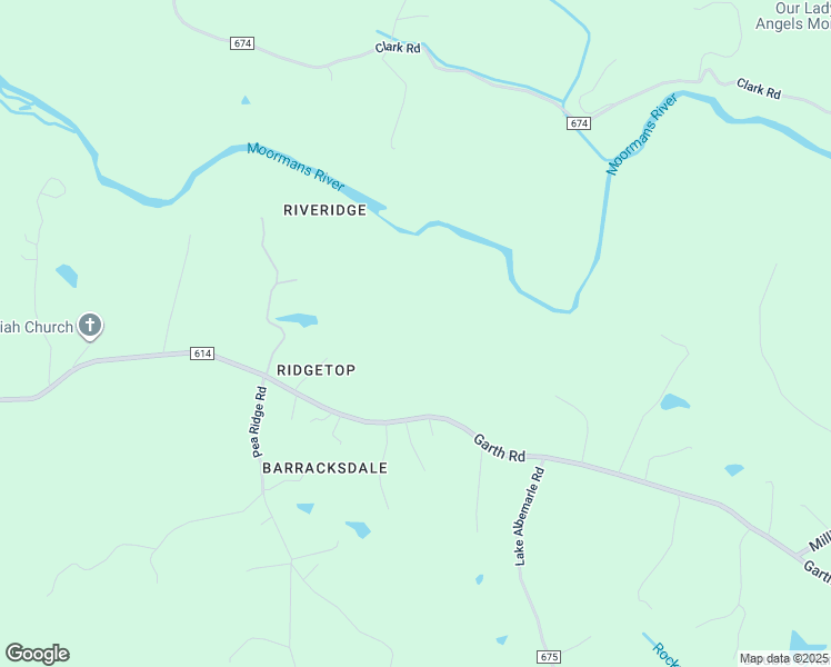map of restaurants, bars, coffee shops, grocery stores, and more near 4254 Garth Rd in Crozet