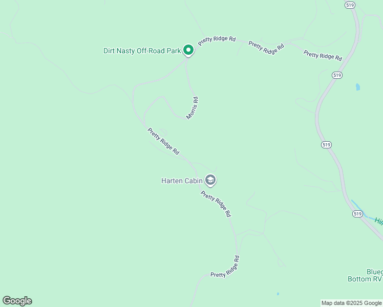 map of restaurants, bars, coffee shops, grocery stores, and more near 50 Horsley Road in Morehead