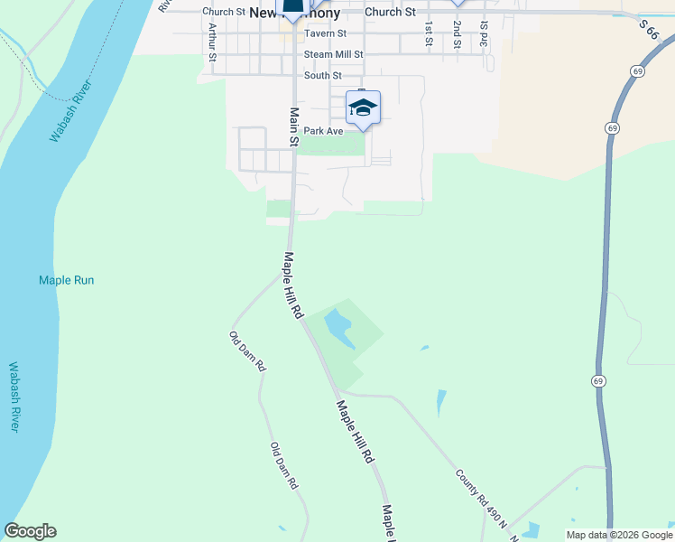 map of restaurants, bars, coffee shops, grocery stores, and more near 5565 Maple Hill Road in Mount Vernon