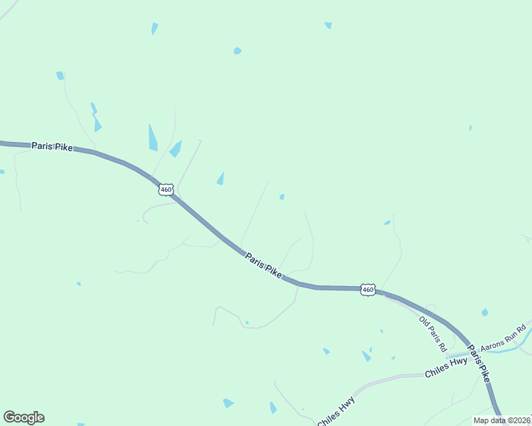 map of restaurants, bars, coffee shops, grocery stores, and more near 5665 Paris Road in Mount Sterling