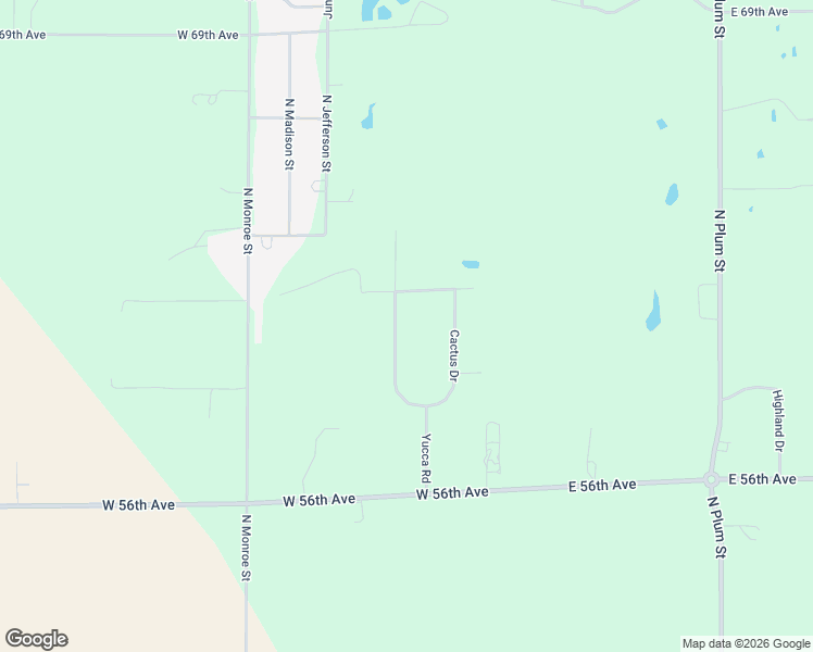 map of restaurants, bars, coffee shops, grocery stores, and more near 6109 Yucca Road in Hutchinson