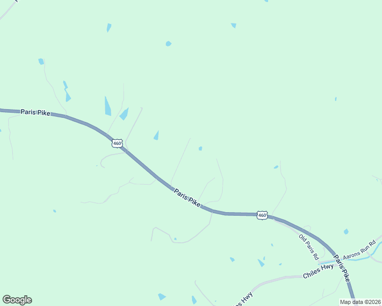 map of restaurants, bars, coffee shops, grocery stores, and more near 5665 Paris Road in Mount Sterling