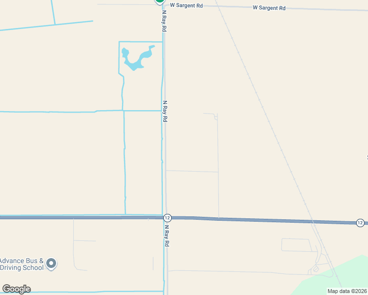 map of restaurants, bars, coffee shops, grocery stores, and more near 15500 North Ray Road in Lodi