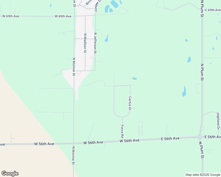 map of restaurants, bars, coffee shops, grocery stores, and more near 6109 Yucca Road in Hutchinson